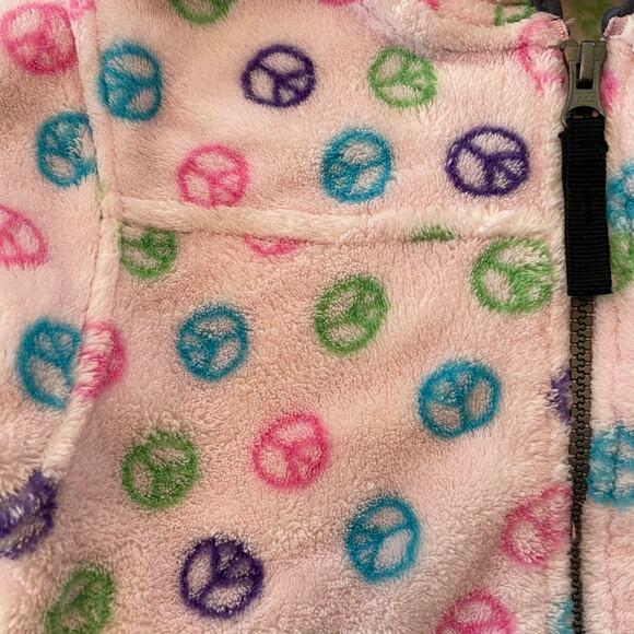 Rugged Bear Girls Fleece Zip Up Hoodie - Picture 3 of 10